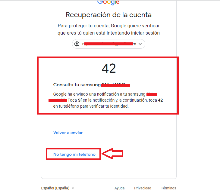 ¿Qué hacer si Gmail me dice que recupere la cuenta con mi número de teléfono? ¿Qué hacer si Gmail me dice que recupere la cuenta con mi número de teléfono?