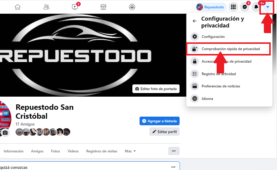 Comprueba tu privacidad