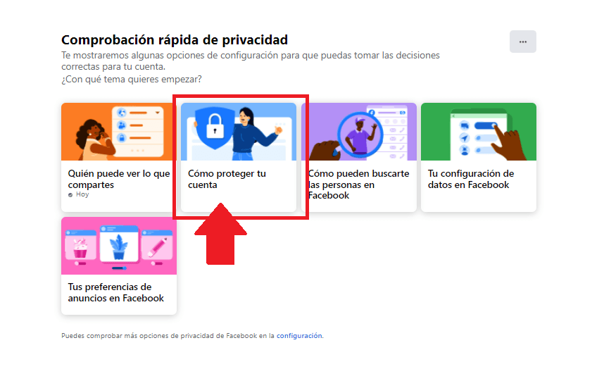 Escoge otro tema para la configuración