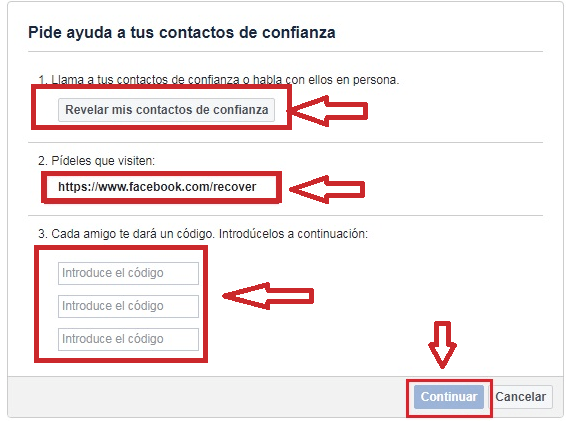 Escoge un amigo de confianza y restablece tu contraseña Escoge un amigo de confianza y restablece tu contraseña