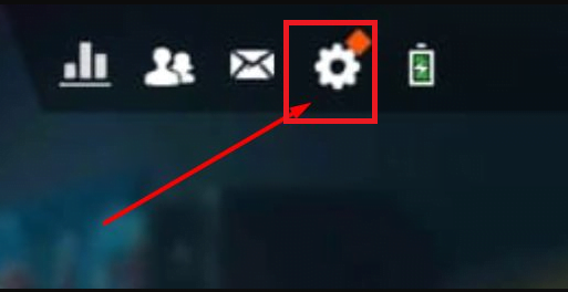 Ingresa al juego y accede a los ajustes