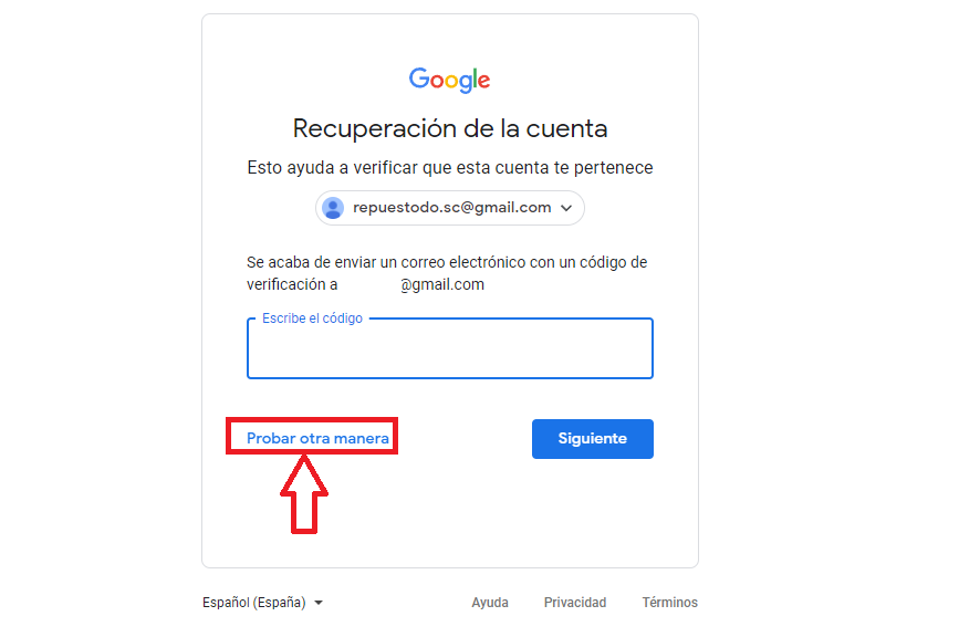 Recupera tu clave con ayuda del correo electrónico asociado Recupera tu clave con ayuda del correo electrónico asociado