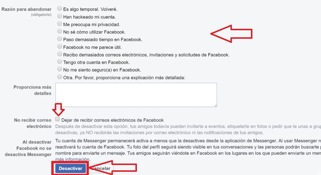 Rellena el formulario