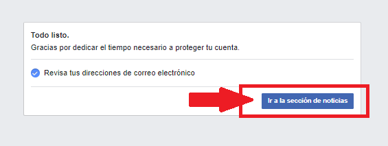 Tu cuenta ha sido protegida