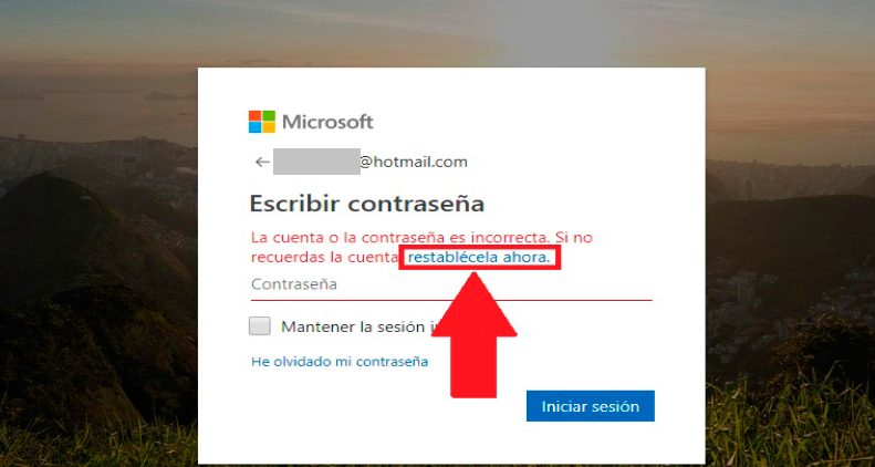 Haz clic en “Restablecer ahora” Haz clic en “Restablecer ahora”