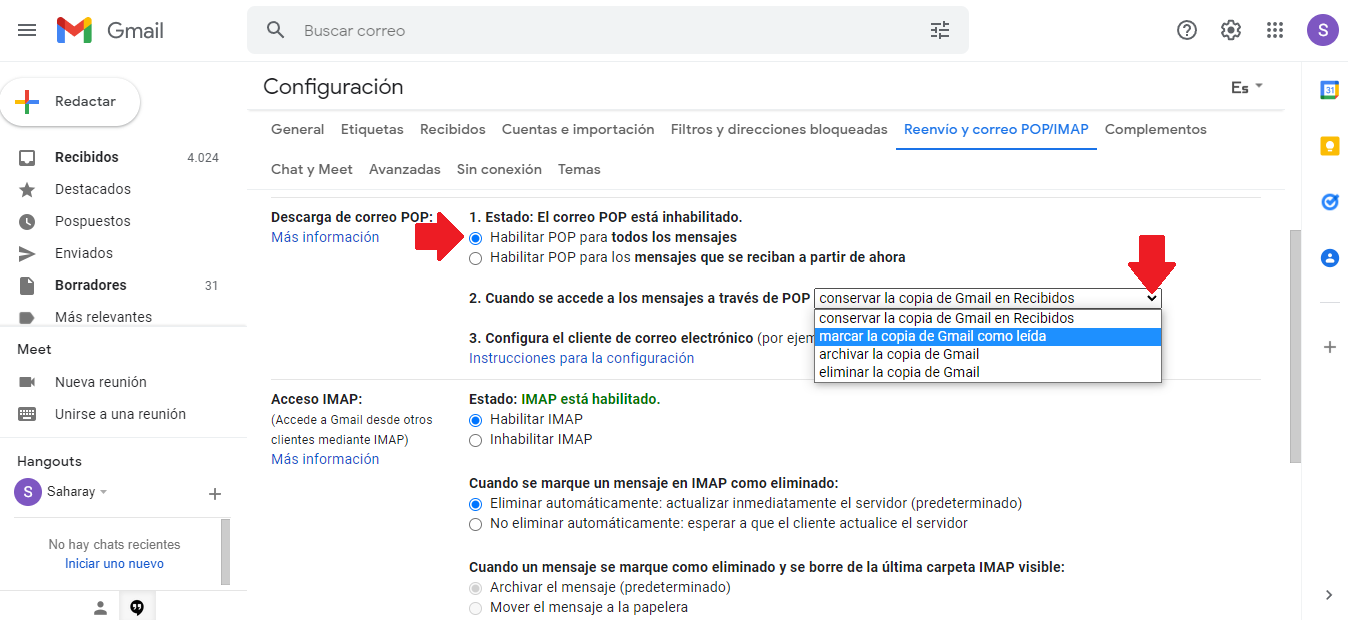 Recibe los correos de Gmail de tu antigua cuenta en la nueva Recibe los correos de Gmail de tu antigua cuenta en la nueva