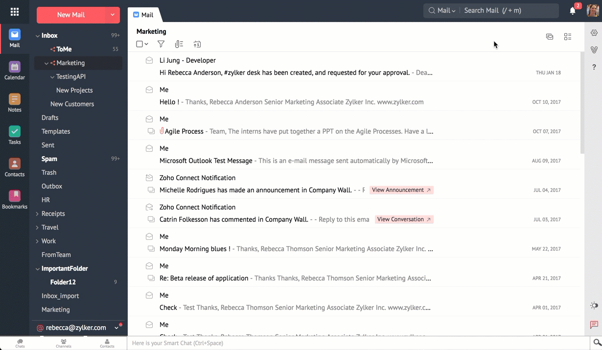 Zoho Mail Zoho Mail