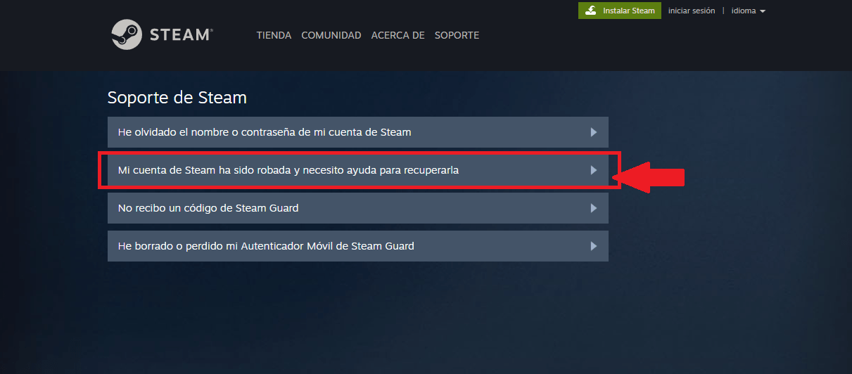 Mi cuenta ha sido robada