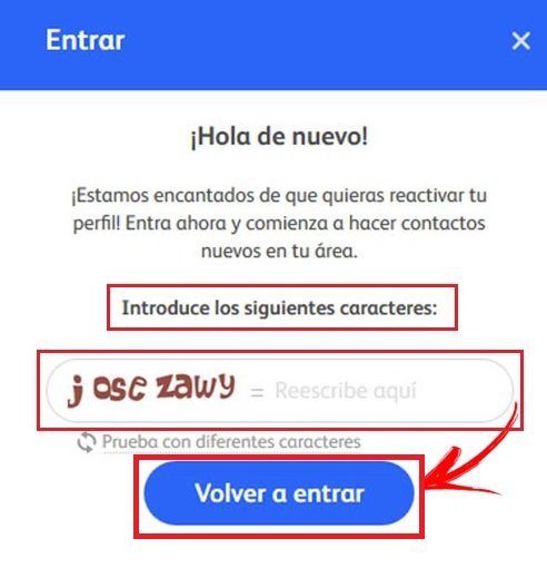 Recuperación de cuenta 