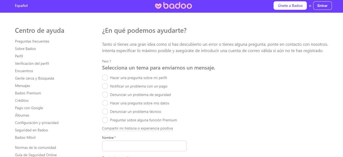 Explica tu caso