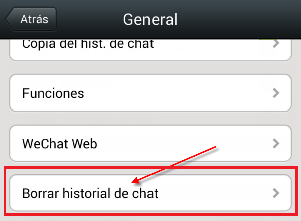 Borra el historial de tu cuenta Borra el historial de tu cuenta