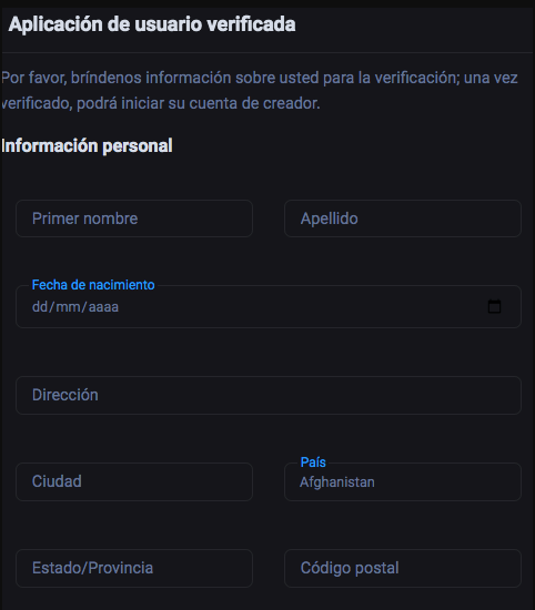 Completa el formulario Completa el formulario