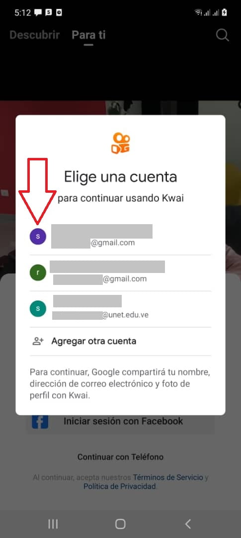 Iniciar sesión con Google