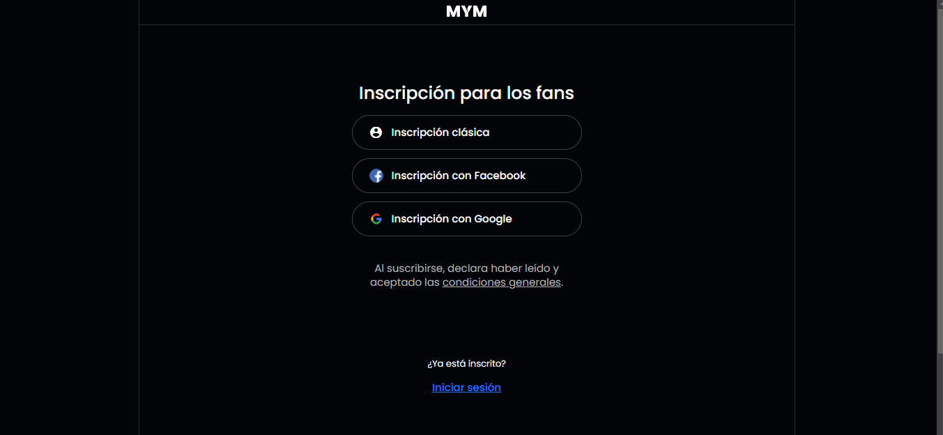 Selecciona el tipo de inscripción que prefieres utilizar Selecciona el tipo de inscripción que prefieres utilizar