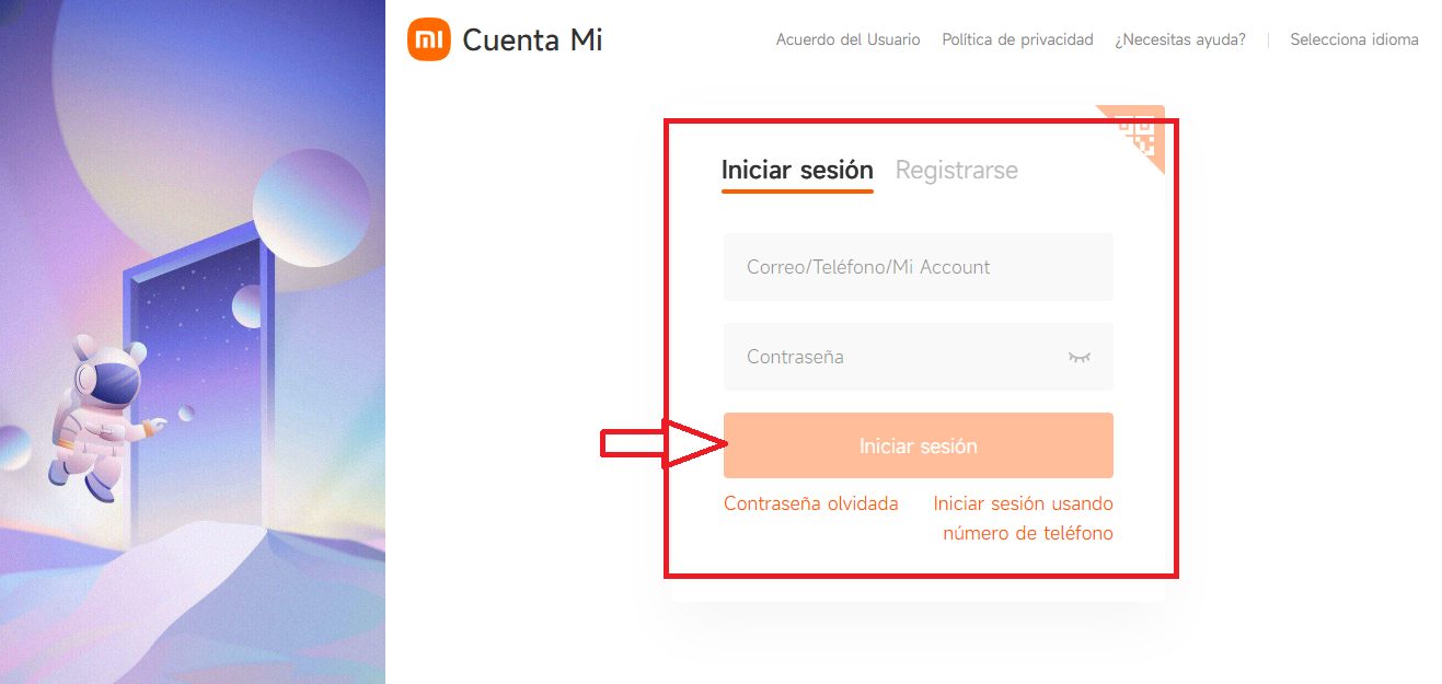 Ingresa tus datos de acceso Ingresa tus datos de acceso