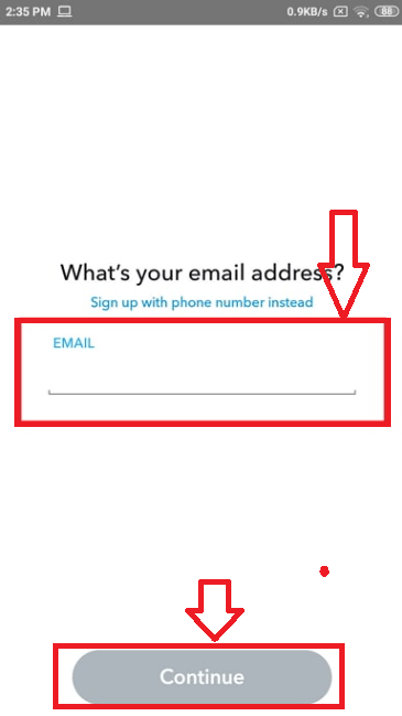 Paso 10: Introduce tu email Paso 10: Introduce tu email