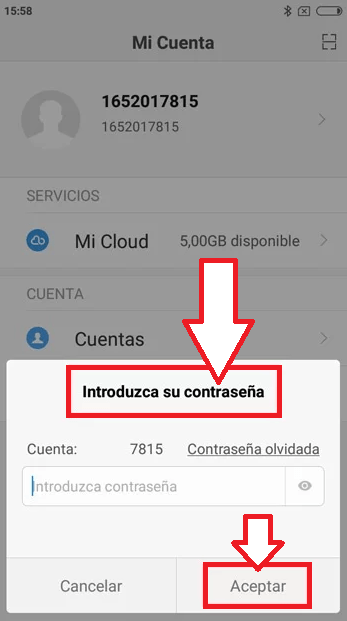Presiona cerrar sesión