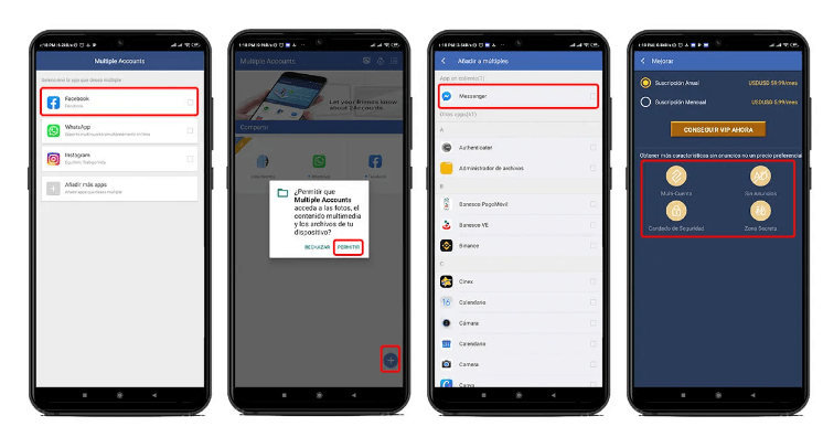 2Account: Otra herramienta para clonar una app las veces que quieras en tu Android 