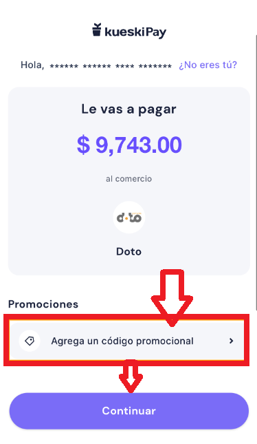 Confirma el monto del crédito Confirma el monto del crédito