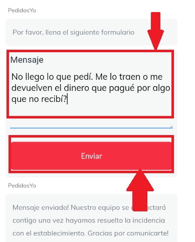 Rellena el cuadro de diálogo