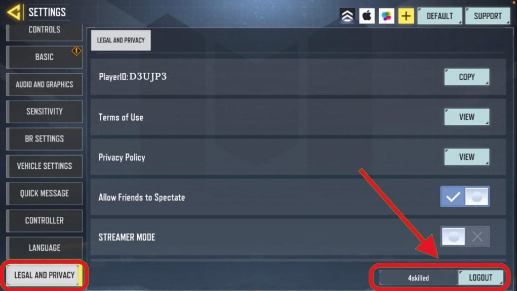 Accede a la configuración Accede a la configuración
