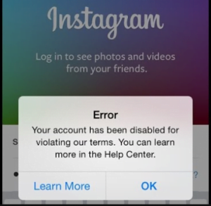 Instagram me bloqueó de forma permanente, ¿Qué hago?