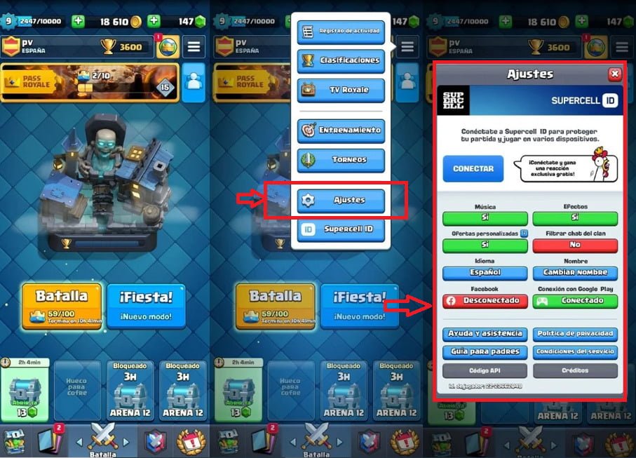 Métodos para tener dos cuentas de Clash Royale en un mismo dispositivo