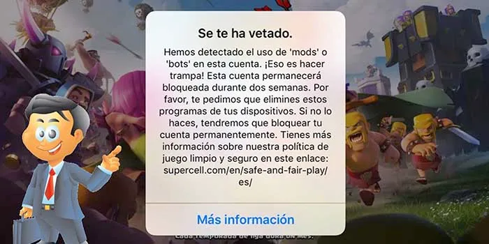 ¿Cuáles son los motivos por los que SuperCell ha estado baneando cuentas de Cash Royale?