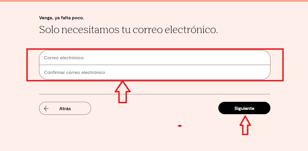 Agrega tu correo electrónico Agrega tu correo electrónico