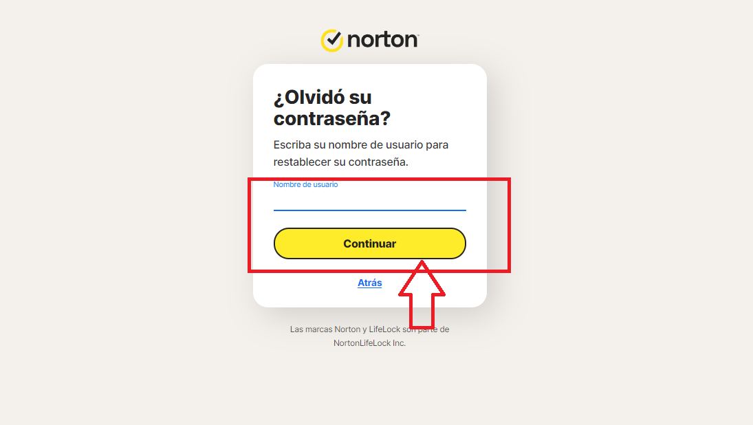 Agrega tu nombre de usuario