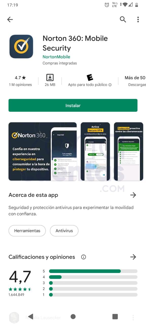 Cómo iniciar sesión en Norton desde un dispositivo móvil Android o iOS Cómo iniciar sesión en Norton desde un dispositivo móvil Android o iOS
