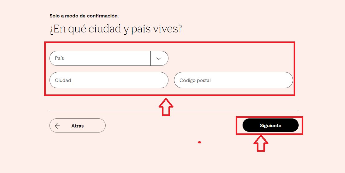Indica tu país Indica tu país