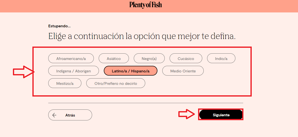 Selecciona la opción que mejor te defina Selecciona la opción que mejor te defina