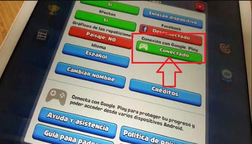 Tener dos cuentas de Clash Royale desde Android