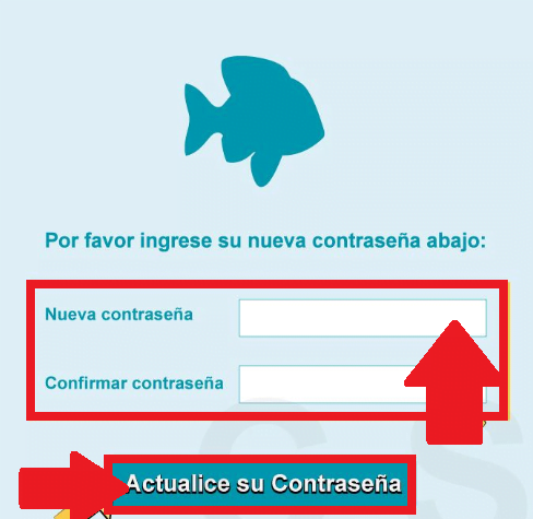 Actualiza la contraseña de POF para recuperar la cuenta