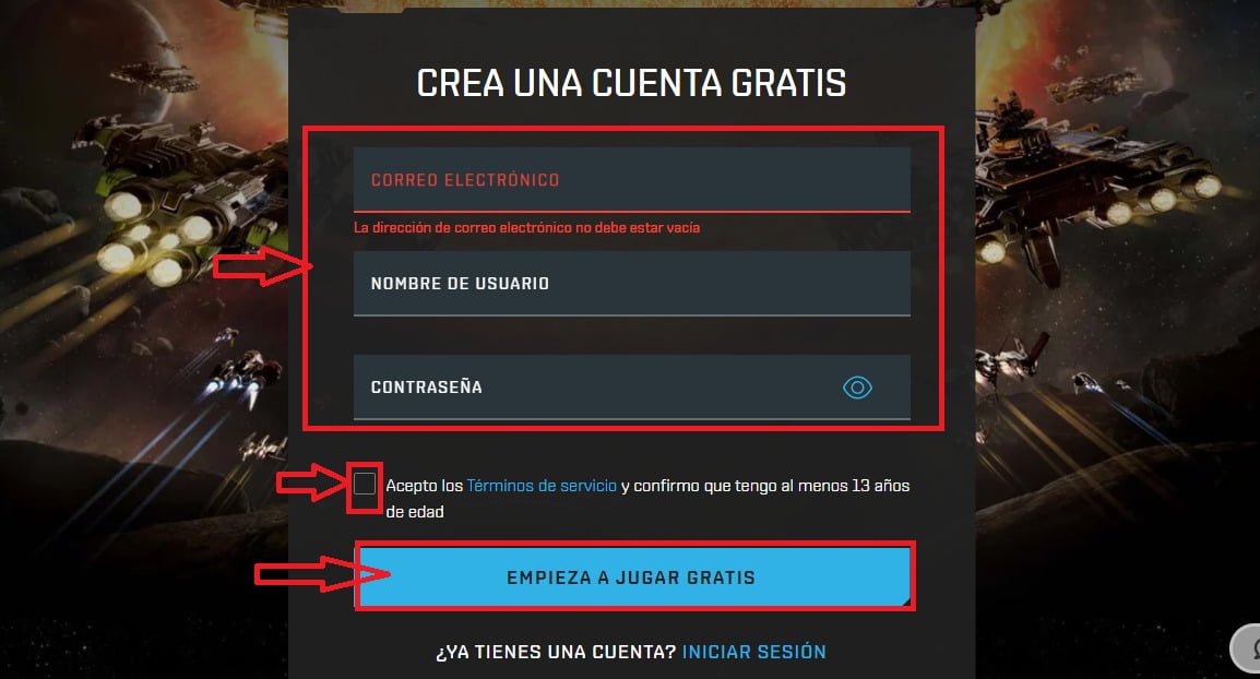 Rellena el formulario