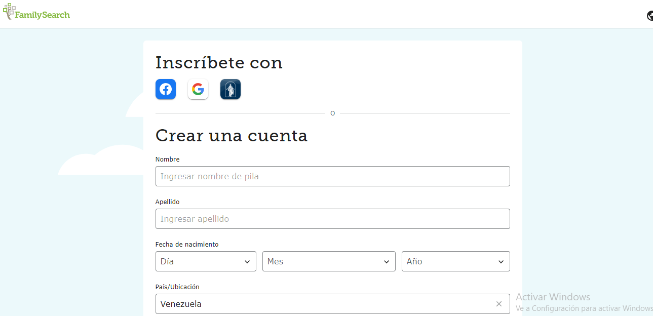 Rellena los datos solicitados Rellena los datos solicitados