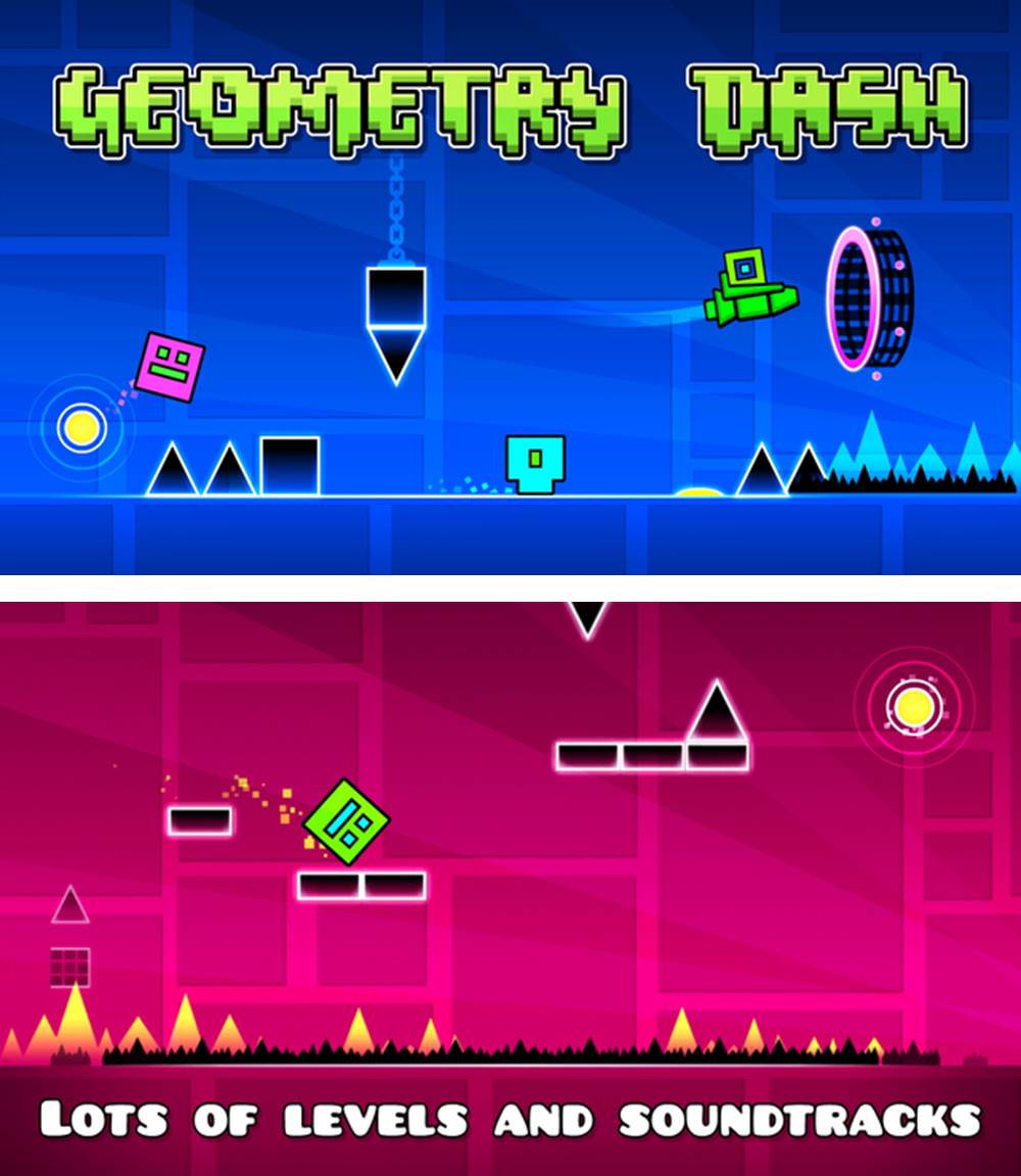 En qué consiste Geometry Dash