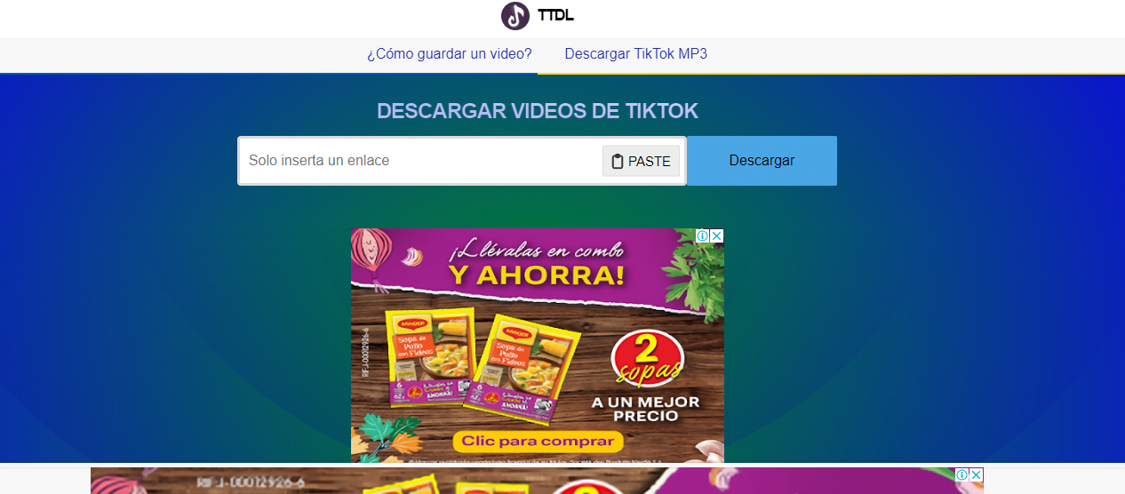 TikTok Descargas