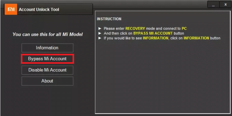 BONUS: Pasos para solucionar ¨This Device Is Locked¨ con Mi Account Unlocked Tool BONUS: Pasos para solucionar ¨This Device Is Locked¨ con Mi Account Unlocked Tool