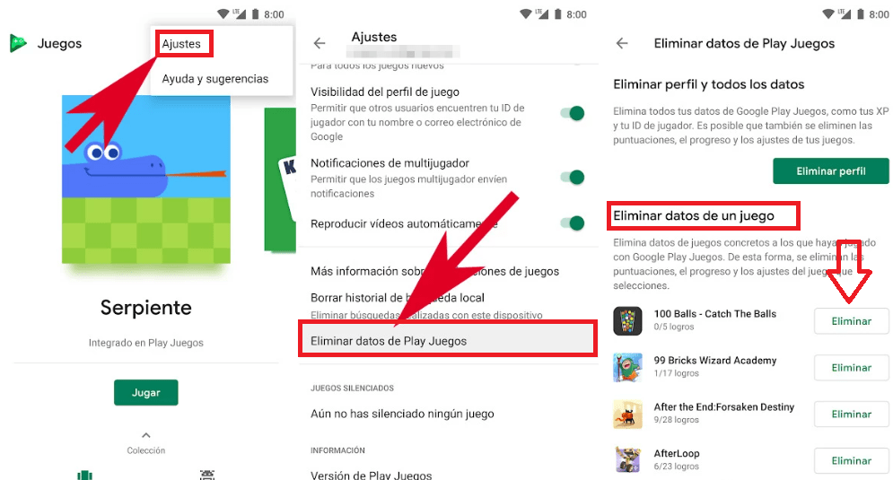 Cómo eliminar datos de Hero Wars desde Play Juegos Cómo eliminar datos de Hero Wars desde Play Juegos