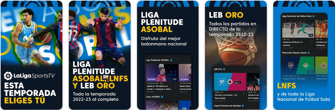 Descarga la app móvil de La Liga Sports TV