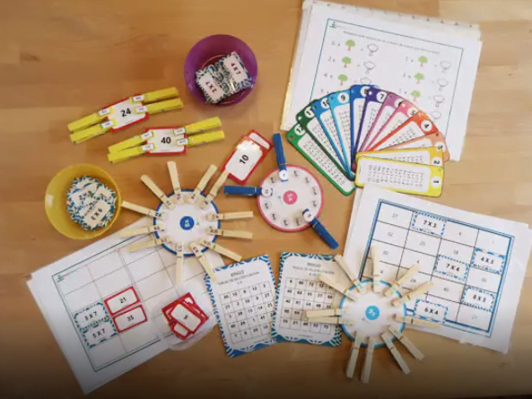 Otros métodos útiles para enseñar las tablas de multiplicar a los niños Otros métodos útiles para enseñar las tablas de multiplicar a los niños