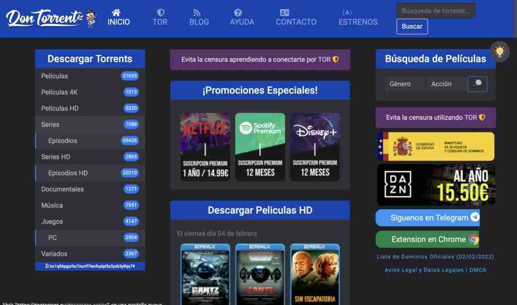 ¿Qué peligro representa usar plataformas como DonTorrent? ¿Qué peligro representa usar plataformas como DonTorrent?