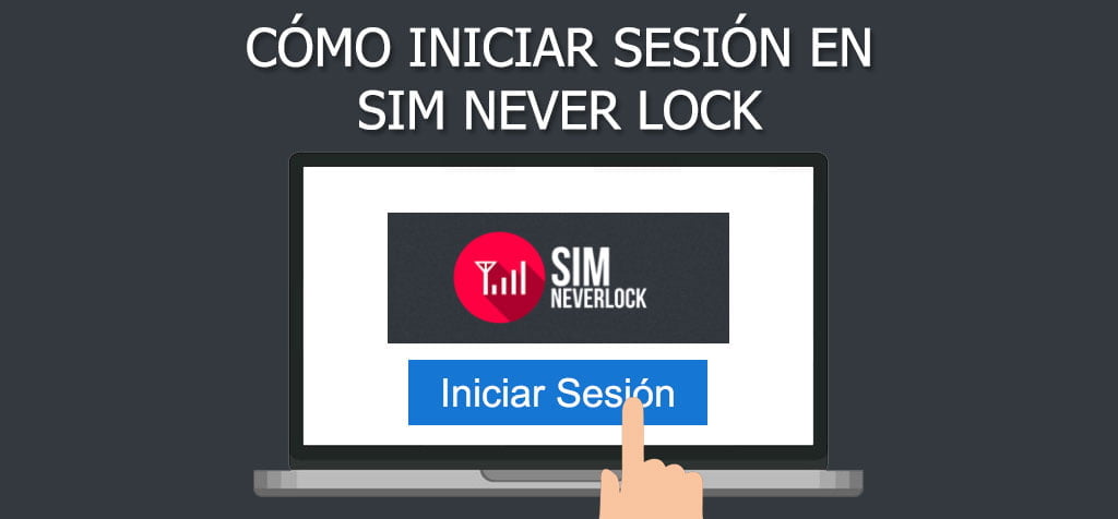 ¿Cómo iniciar sesión en Sim never lock?