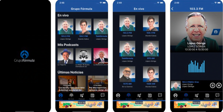 Cómo ver TeleFórmula en vivo por Internet con la app móvil