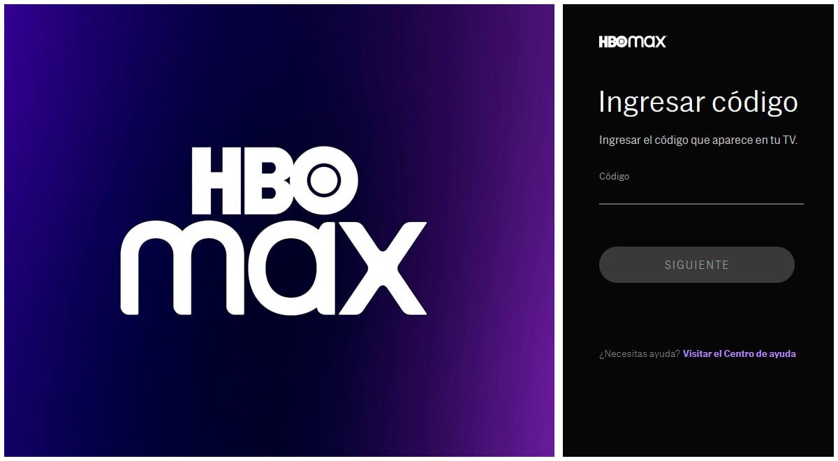Cómo obtener y colocar el código para iniciar sesión en HBO MAX TV Cómo obtener y colocar el código para iniciar sesión en HBO MAX TV