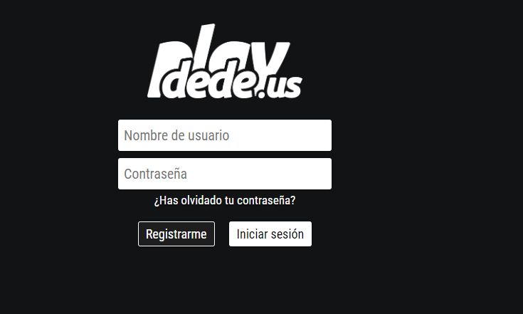 Inicia sesión en tu nueva cuenta y confirma tu registro en Playdede