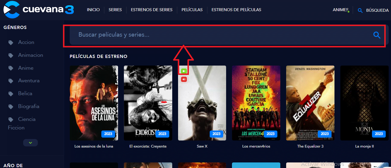 Selecciona la película
