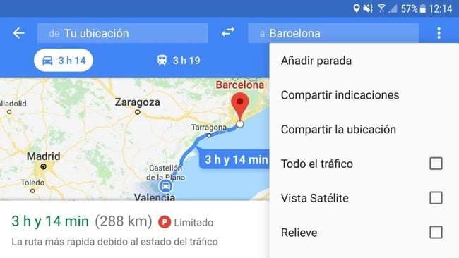 Agrega paradas en un viaje Agrega paradas en un viaje